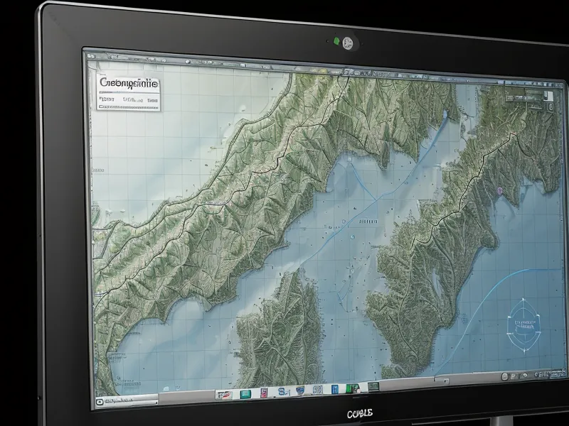 Perfil topográfico en AutoCAD con exageración vertical aplicada para dibujo técnico de topografía digital
