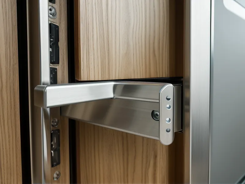 Detalle de perforaciones Sistema 32 y herrajes para cajones de cocina