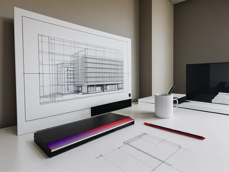 Presentación visual de un proyecto arquitectónico combinando CAD e Illustrator